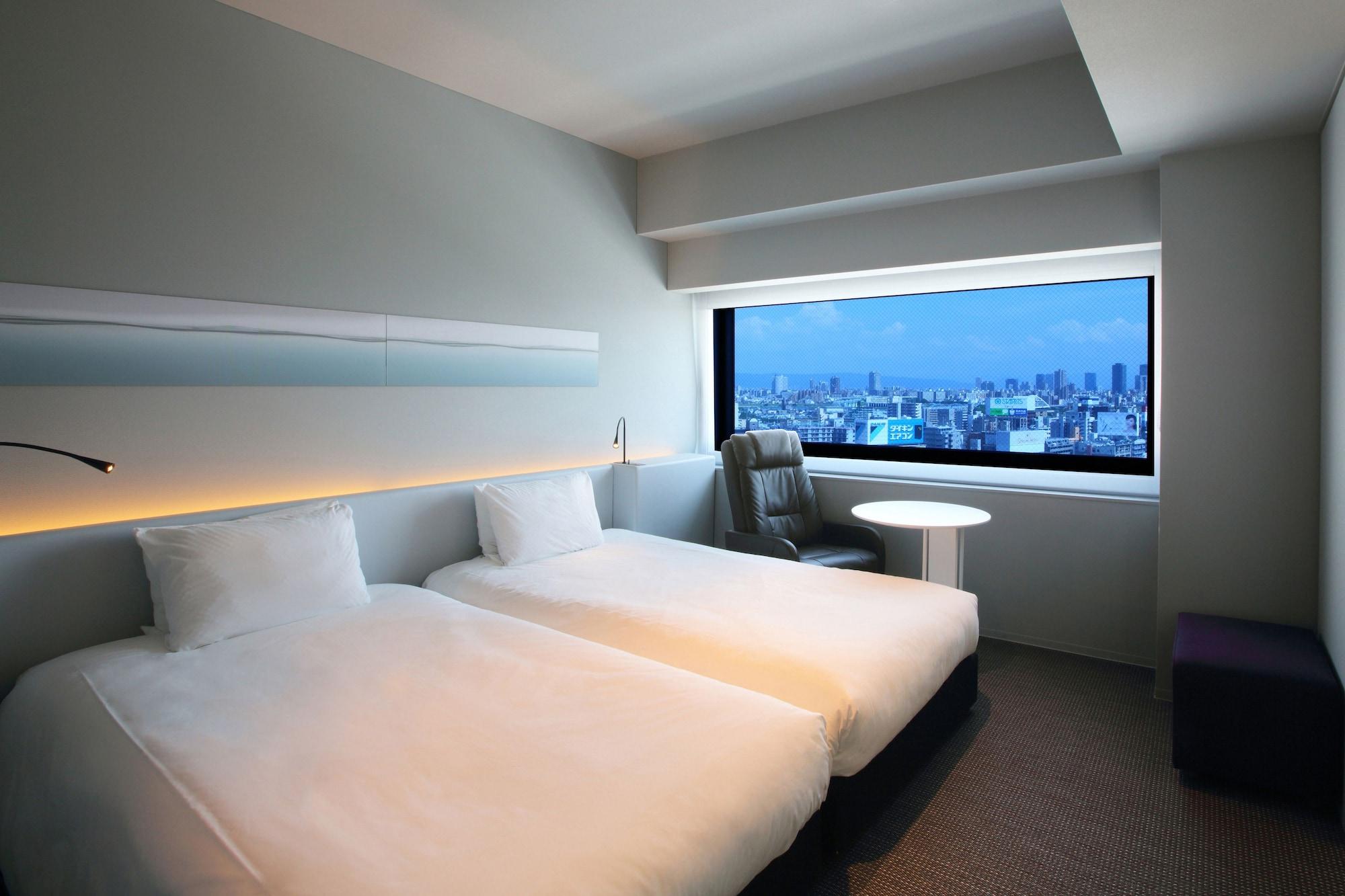 Remm Shin-Osaka Hotell Exteriör bild