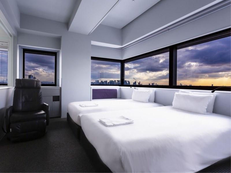 Remm Shin-Osaka Hotell Exteriör bild