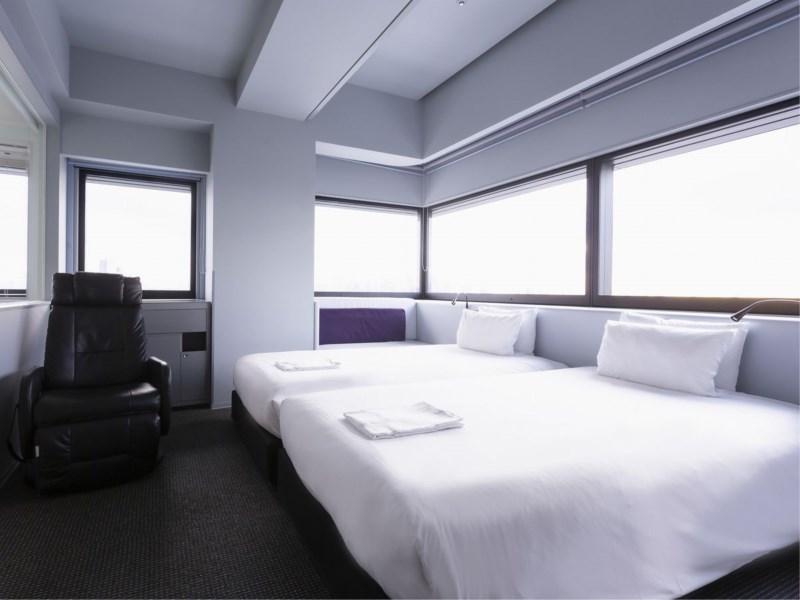 Remm Shin-Osaka Hotell Exteriör bild